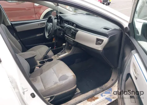 2014 Toyota Corolla Le z USA, uszkodzony, nr VIN 2T1BURHE5EC130693